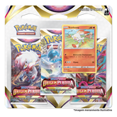 Blister Triplo - Espada e Escudo 11 Origem Perdida Scorbunny - Pokémon TCG - MoxLand